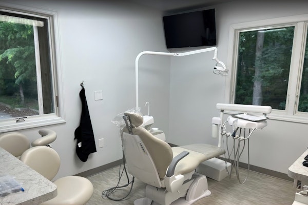 Dental treatment room at the NUVA Smile Clifton office